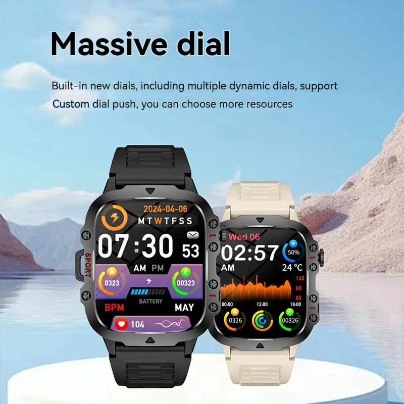 2025 VIVO جديد الرجال النساء Smartwatch بلوتوث دعوة الصحة مراقبة معدل ضربات القلب AI صوت الرياضة مقاوم للماء لتحديد المواقع ساعة ذكية