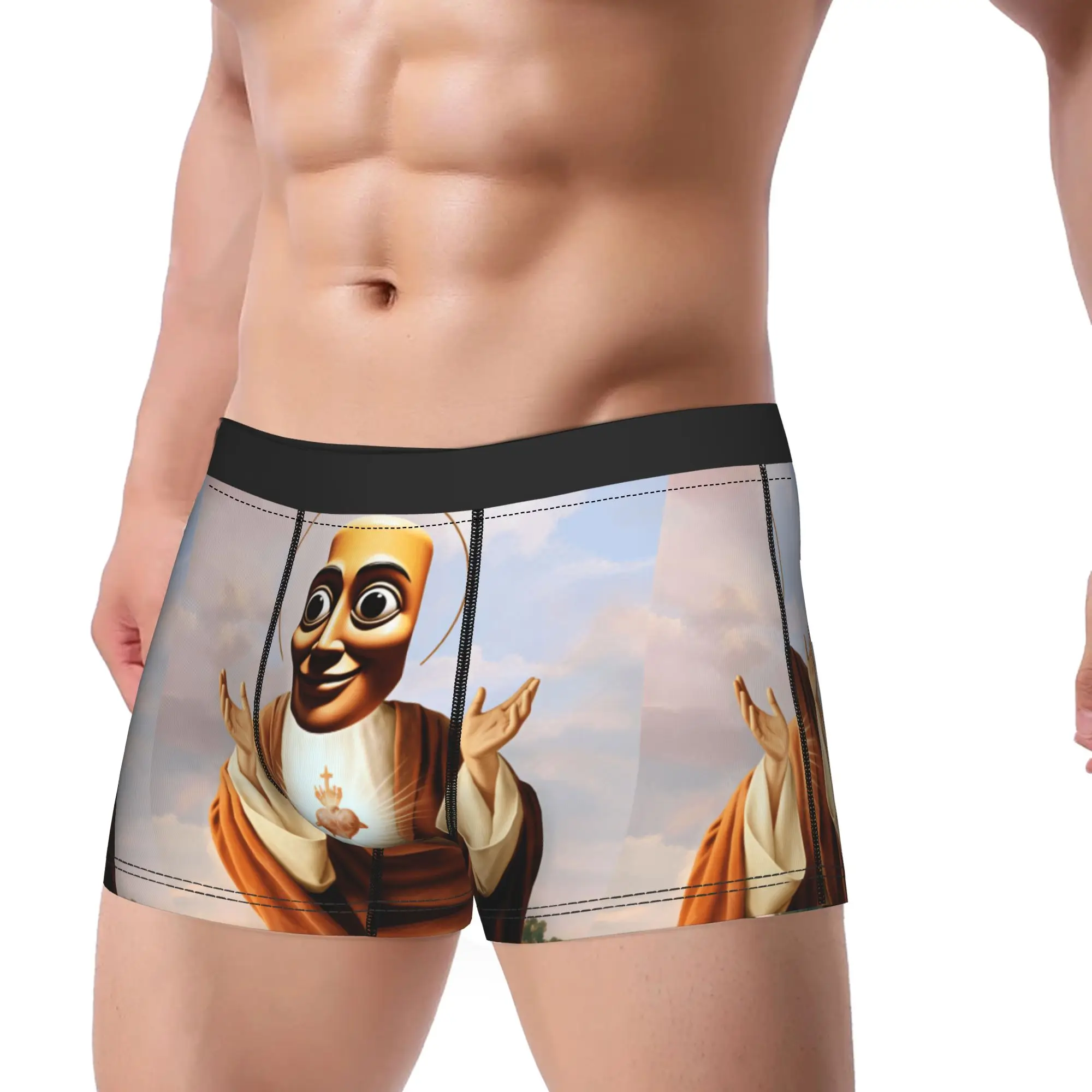 Tung Tung Sahur Italian 67 Boxer Brief saint Underwear High Quality Man Comfortable Boxer Shorts Custom DIY Large Size Panties