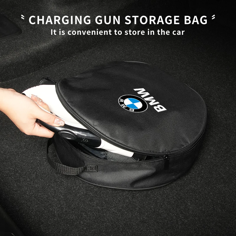 Car Trunk Storage Bag Car Tool Charging Gun Organizer For BMW E46 E90 E60F10 F30 E36 F20  E90 E70 E91 E30 G30 G20