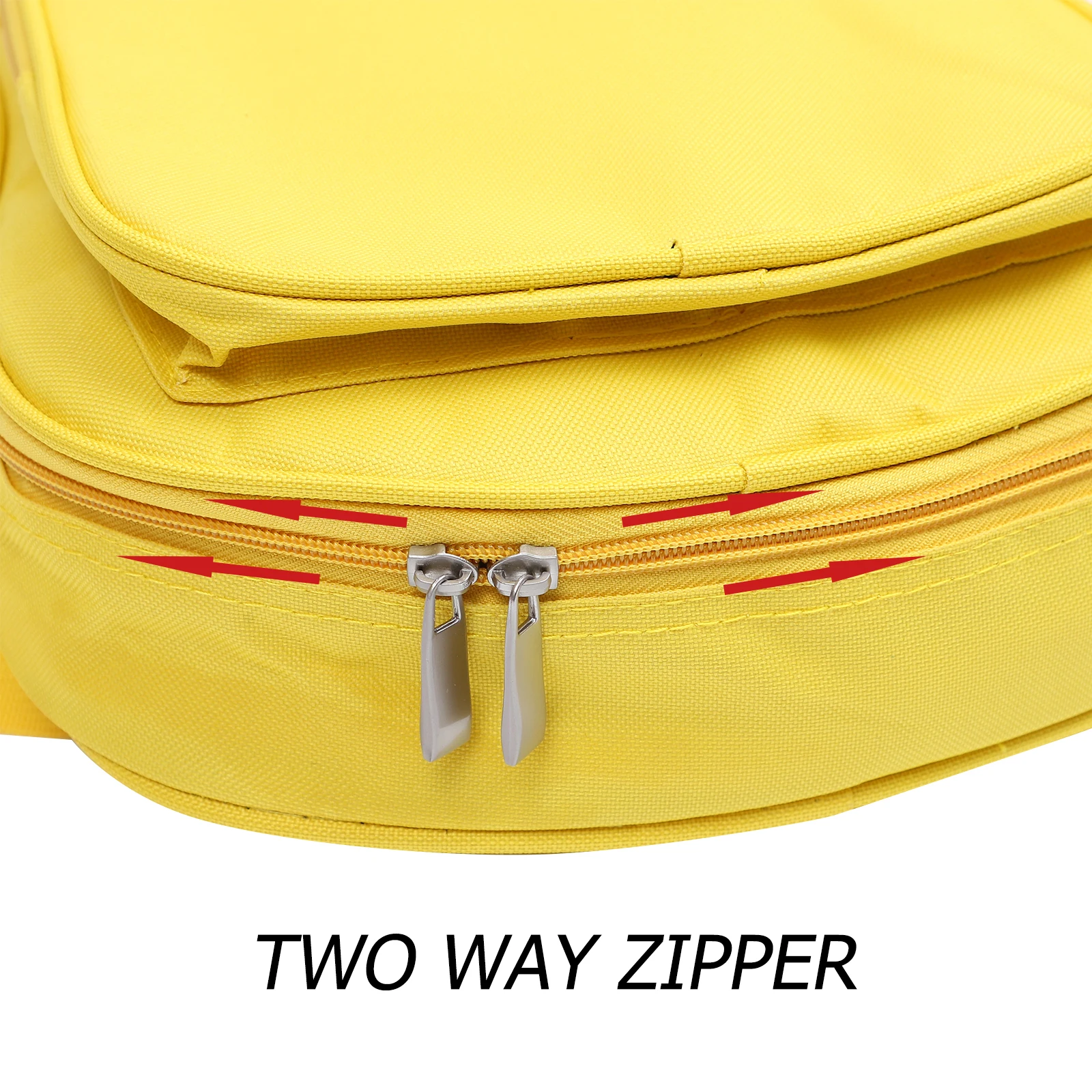 

1pc Portable Ukulele Bag Thickened Oxford Cloth Waterproof Large Capacity Adjustable Shoulder Strap For 4-String Instrument