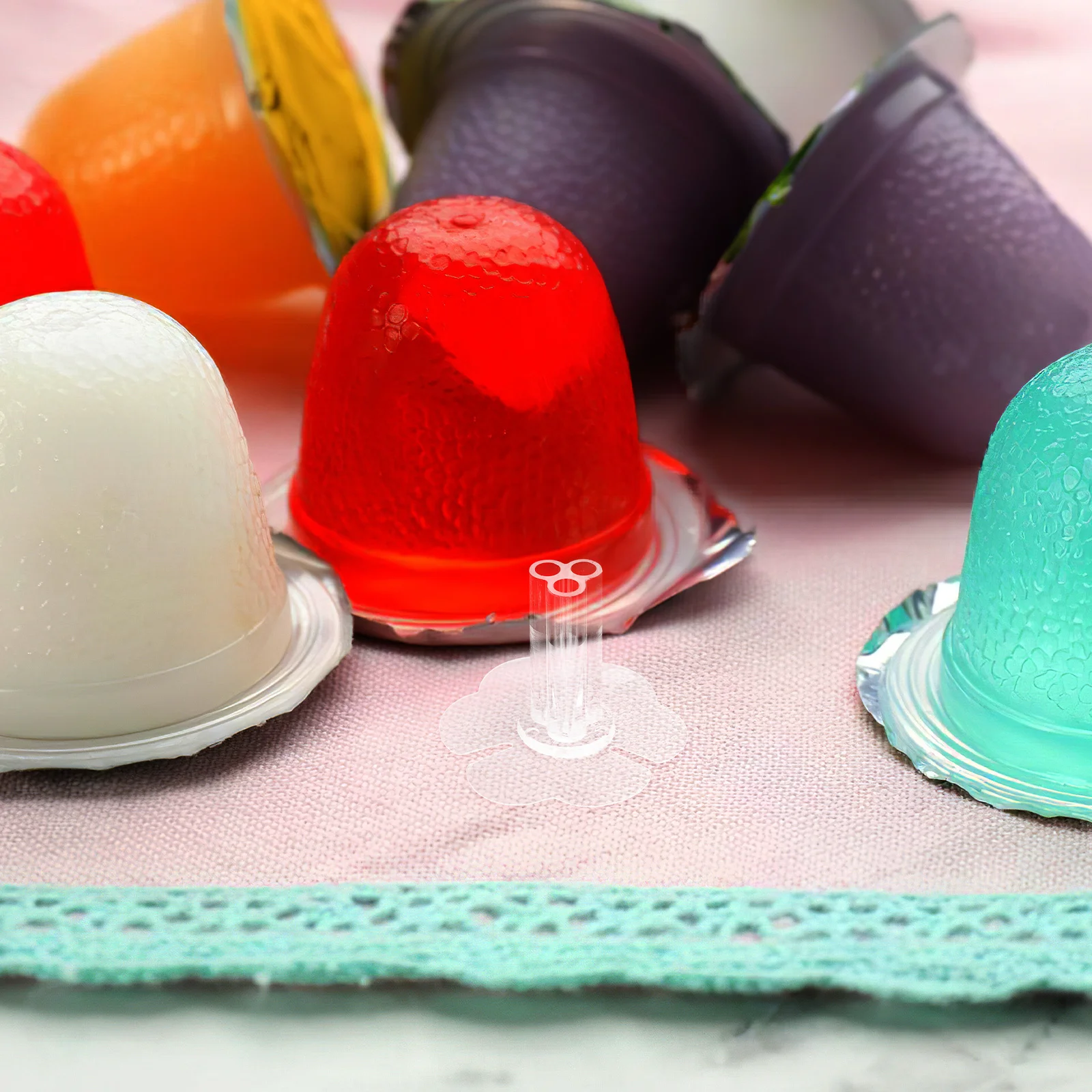 

30Pcs Snack Bouquet Fixing Base DIY Candy Holder Stable Support Antislip Design for Party Favors Chocolate Arrangements Present