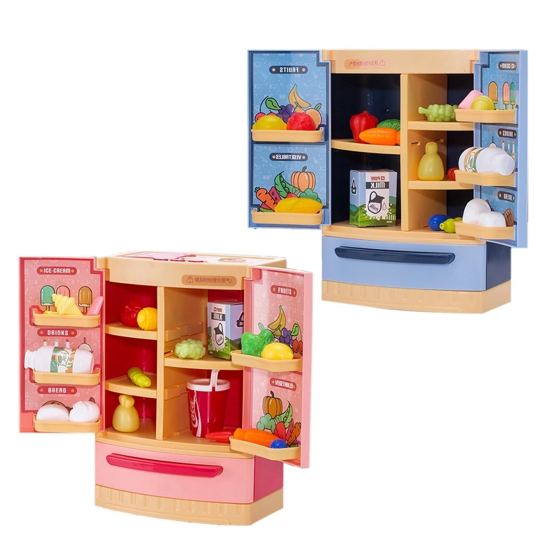 

Spray Refrigerator Toy Pretend Play Appliance For Kids Play Kitchen Set With Kitchen Playset Unique Toy