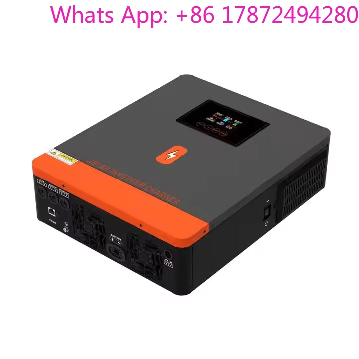 Pure Sine Wave Hybrid 3kw to 10kva Solar Inverter 48v off Grid for Single & Split Phase IP65 Protection Home Use