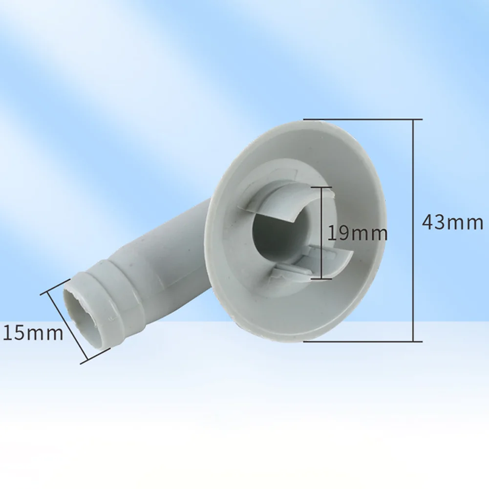 AC Drain Hose Connector Adapter Pack for Window Air Conditioners Ensures Reliable Condensate Flow to Drain Pipes
