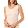 Summer Women Tank Tops Ice Silk Seamless Vest  Female Thin Breathable Sleeveless Shirts Slim Camisoles Undershirts Black M-4XL