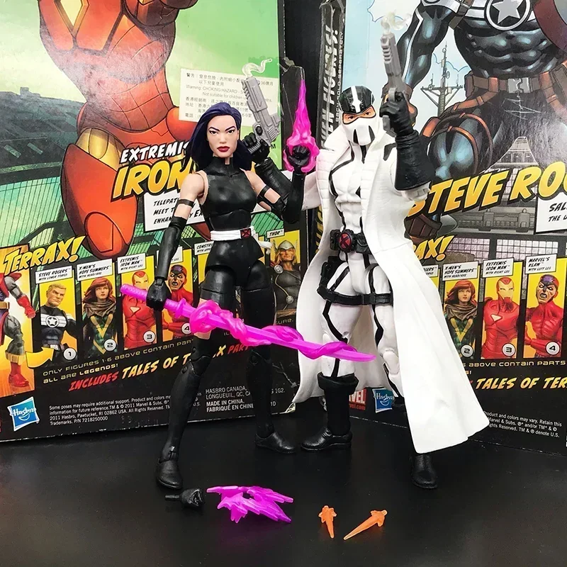 Original Wunder Legenden X-Männer X-Force Psylocke ning Lu weißen Geist 6-Zoll-bewegliche Figur Sammlung Modell Kinder Spielzeug Geburtstags geschenk