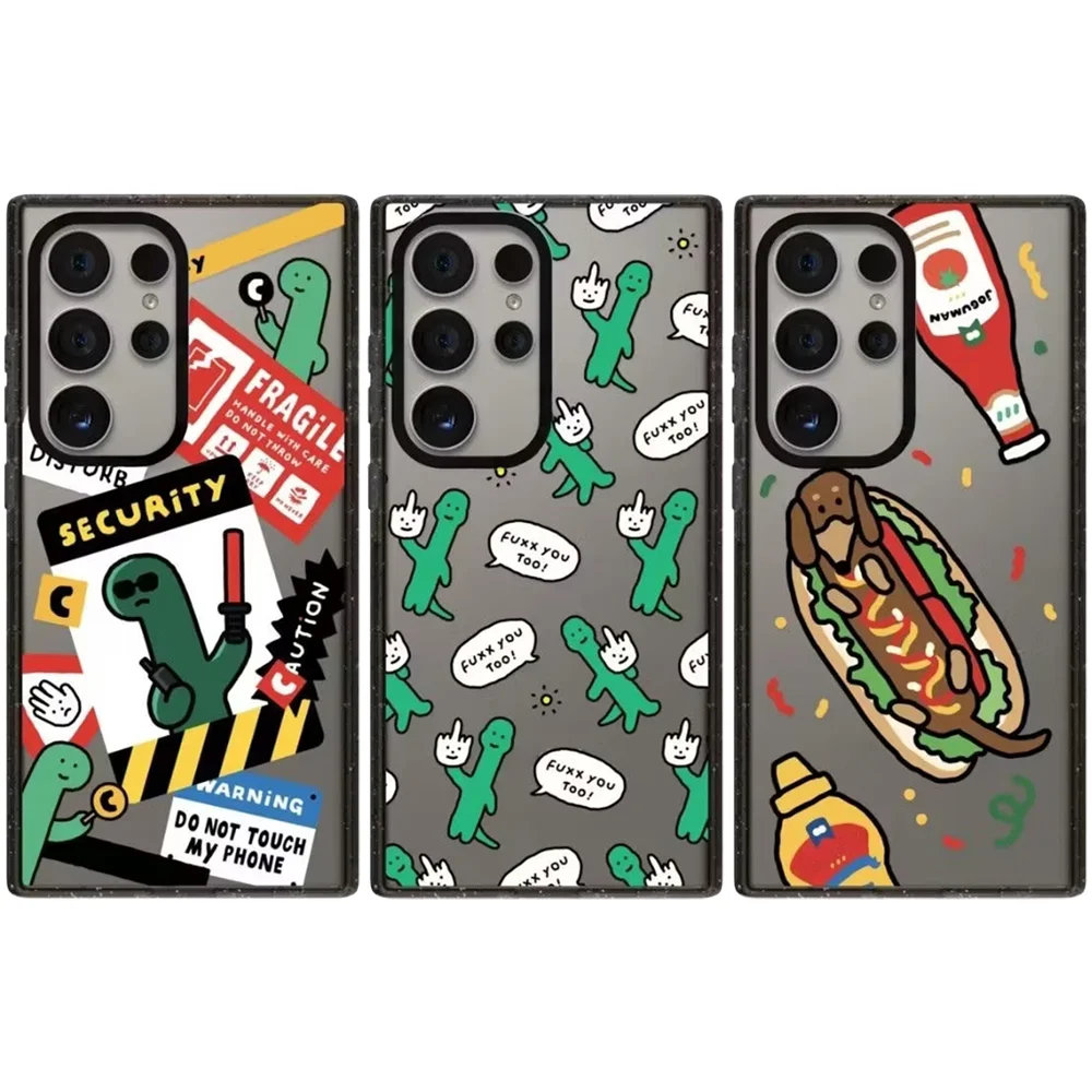 6040351 Acrylic Magnetic Case: Compatible with Samsung Galaxy S23 U S24U S25 S26 Ultra S25+ S26 Plus Shell