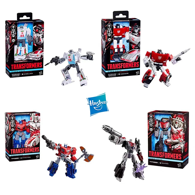 هاسبرو ترانسفورمرز قانون تدمير الجانبين أوبتيموس برايم ميجاترون ويلجاك عمل نموذج لجسم هدية لعبة المقتنيات