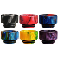 Resin 810 Drip Tip Fit UFORCE-L DRAG 4 M100S MAAT TPP-X Pod Tank iTank 2 ARMOUR MAX S MELO 6 C TFV9 Z FORCE