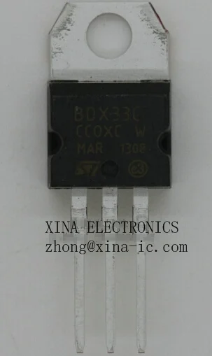 BDX33C BDX34C BDX33B BDX34B 10A 100V TO-220 ROHS ORIGINAL 10PCS/lot  Free Shipping Electronics composition kit