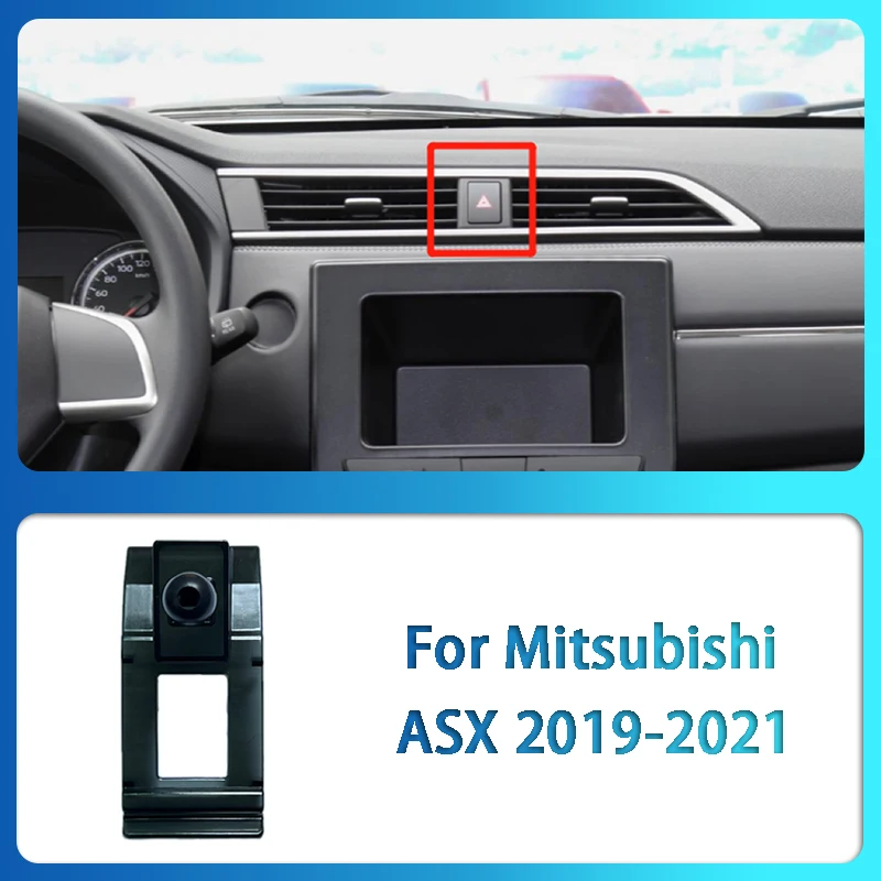Car Phone Holder For Mitsubishi Outlander Pajero Eclipse Cross ASX GPS Navigation Supporting Fixed Bracket Special Base