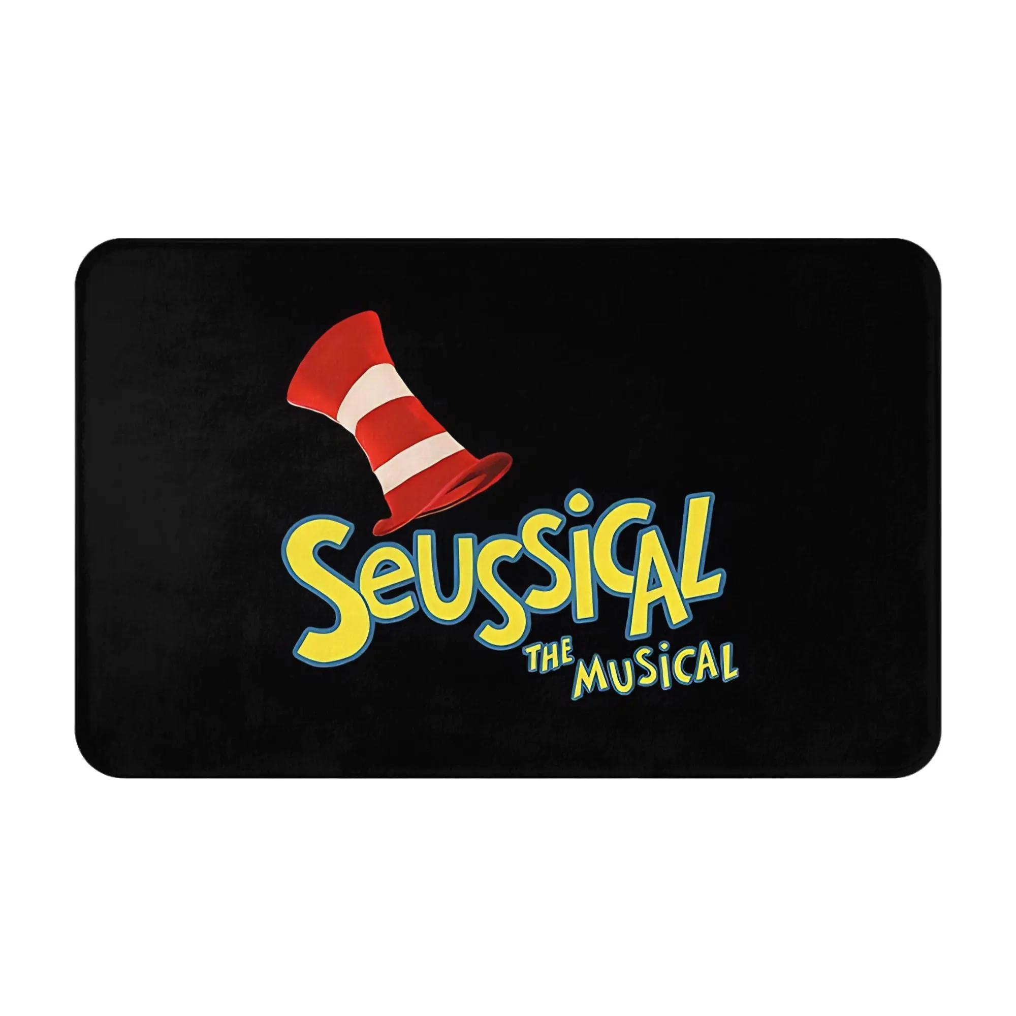 Seussical Musical   Decorations Bath Mat Dr. Seuss Thing Doormat Living Room Carpet Entrance Door Rug Home Decoration
