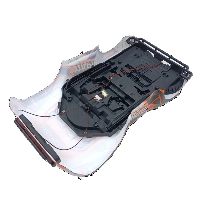 Conjunto de carcasa de camión con modelo de simulación de grupo de luz, actualización y modificación de coche de alta velocidad, accesorios decorativos DIY