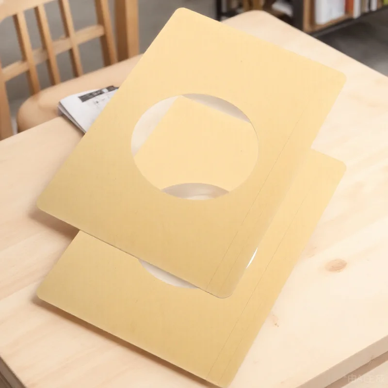 

2 pcs Lock Repair Plate Stainless Steel Door Knob Fixing Cover Front Door Reinforcement Plates Deadbolt Hole Cover