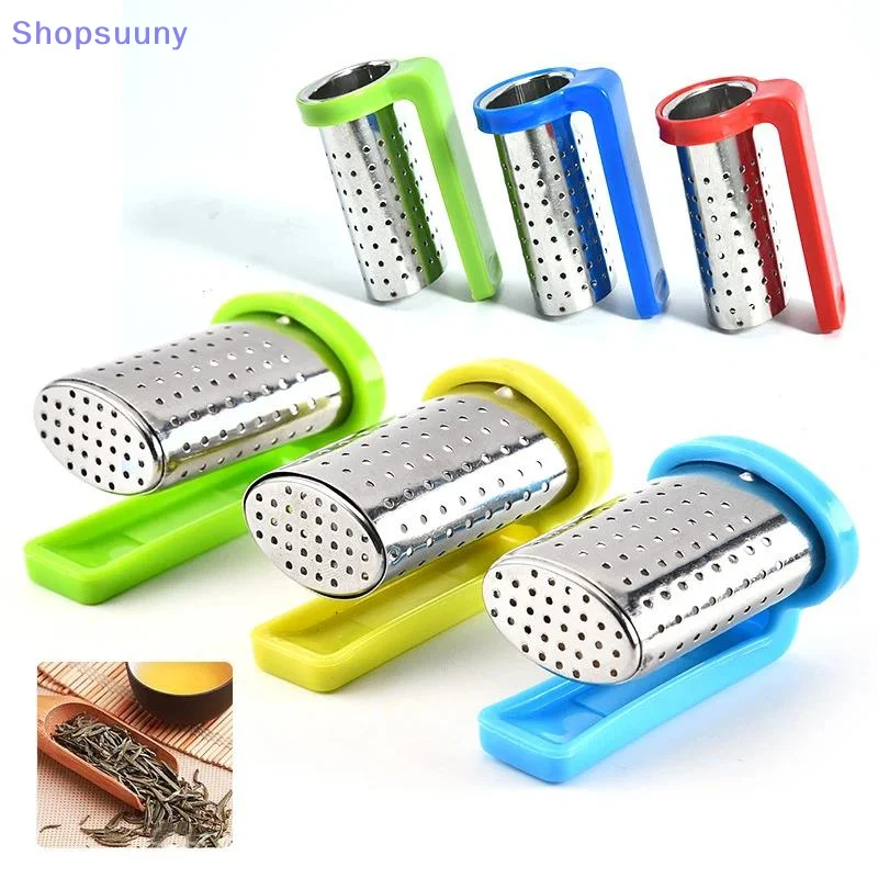 [SU]Tea Infusers Strainers Sieve Stainless Steel Infusers Teaware Tea Leaf Filter Diffuser Infusor Daily Loose Leaf Tea Brewing