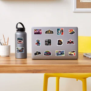 F1 -Formel 1 -Rennspanner, Abziehbilder DIY, Motorrad, Auto, Laptop, Fahrrad, Gehäuse, Wasserflasche, Dekoration, 50pcs 8 Hauptverkaufsferrari -Rucksack - №3