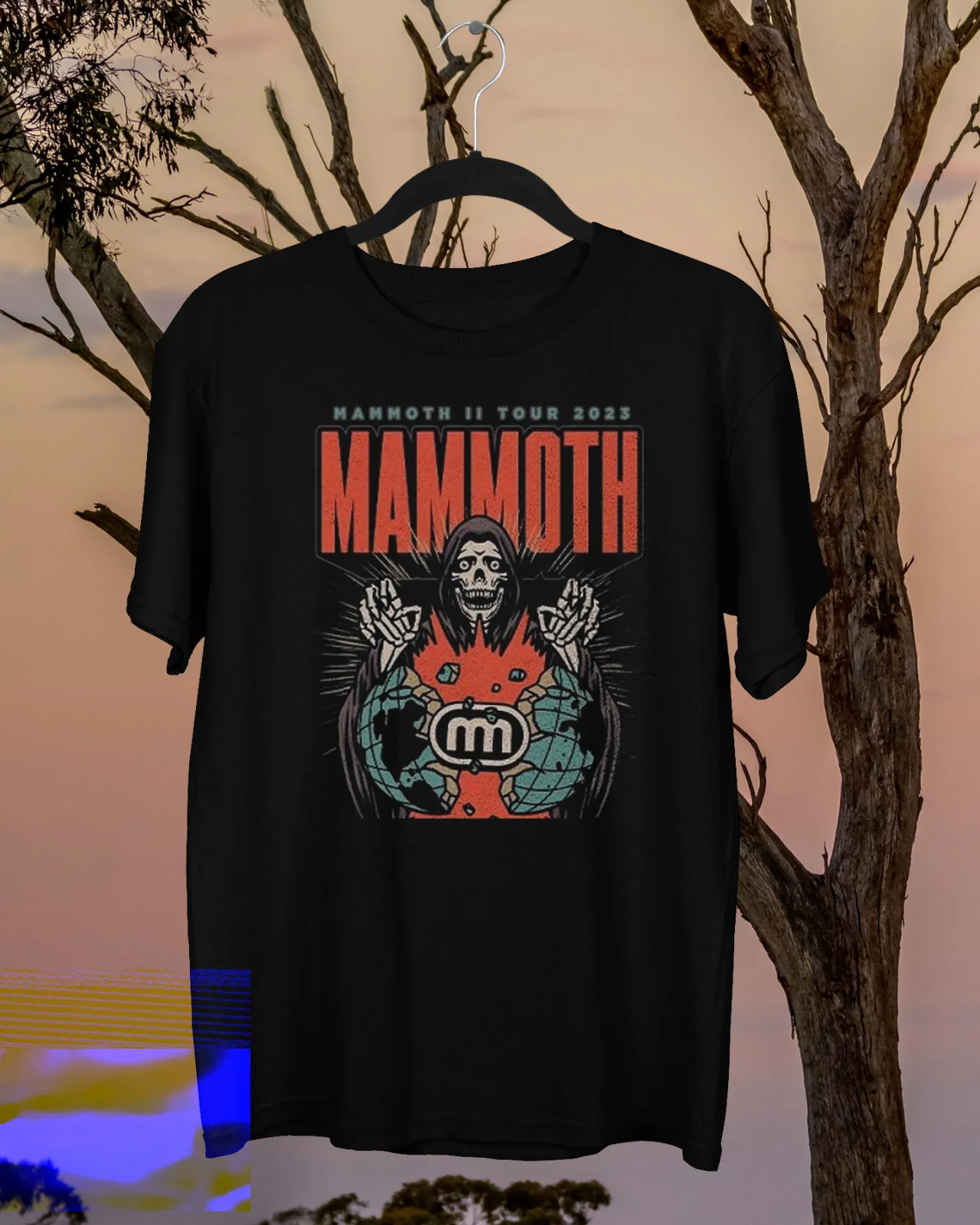 

Mammoth WVH Band House of Blues Heavy Cotton T Shirt For Men Full Size DI108