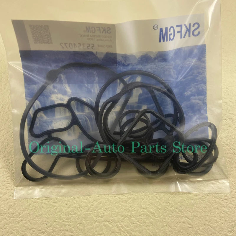 Engine Oil Cooler Repair Kits Gaskets 55354072 2724577 For Chevrolet Cruze Sonic Trax Croma Opel Orlando Astra Zafira