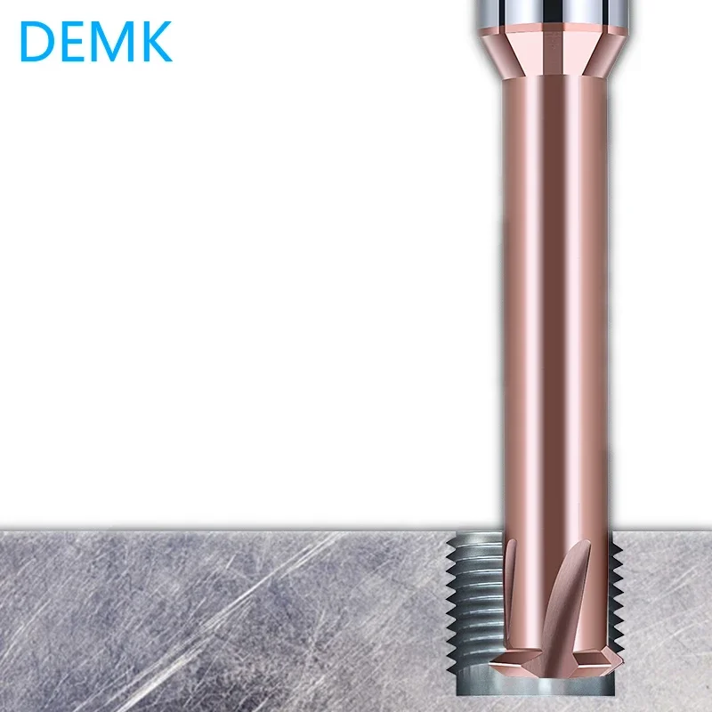 Single tooth M1 M2 M3 -M24 High hardness carbide thread milling cutter For steel Stainless steel aluminum CNC Threaded End Mills