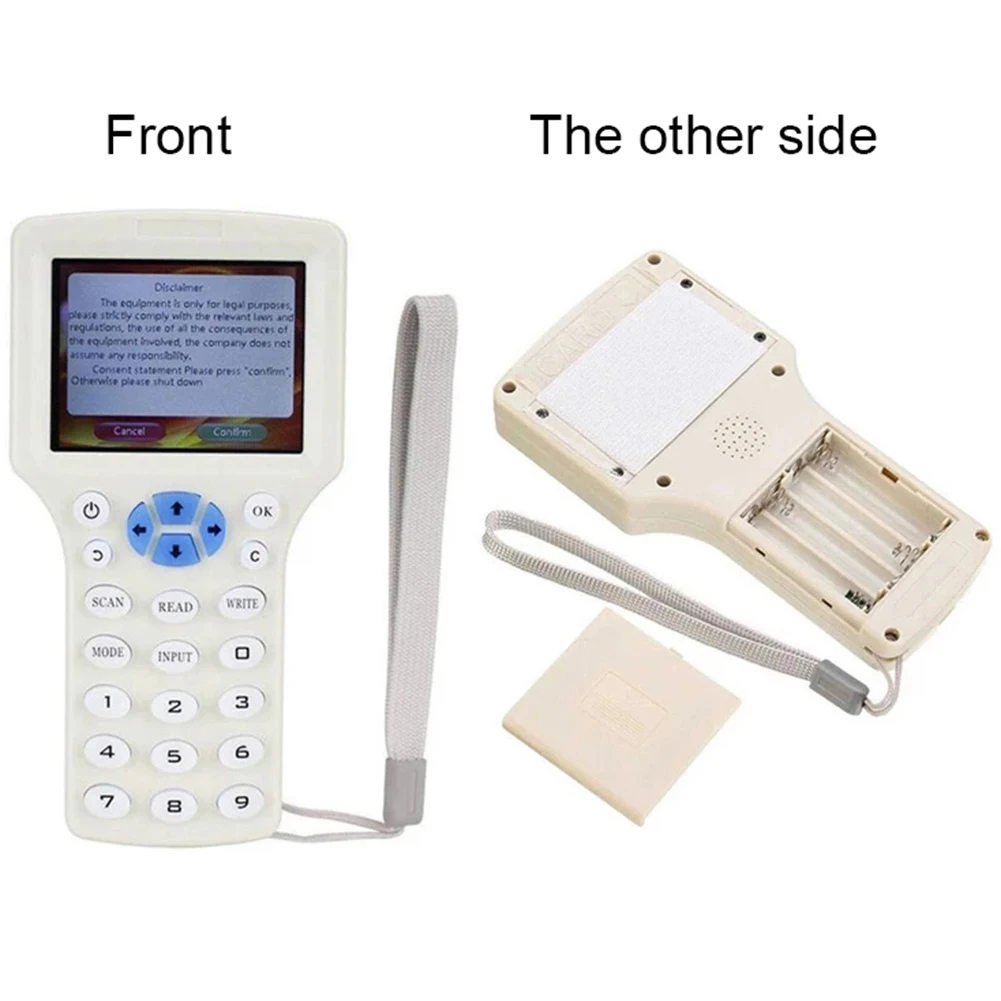 Lector de identificación RFID NFC IC frecuencia RFID Control de acceso duplicador de tarjetas grabador de tarjetas de cifrado copiadora de llaves inteligente