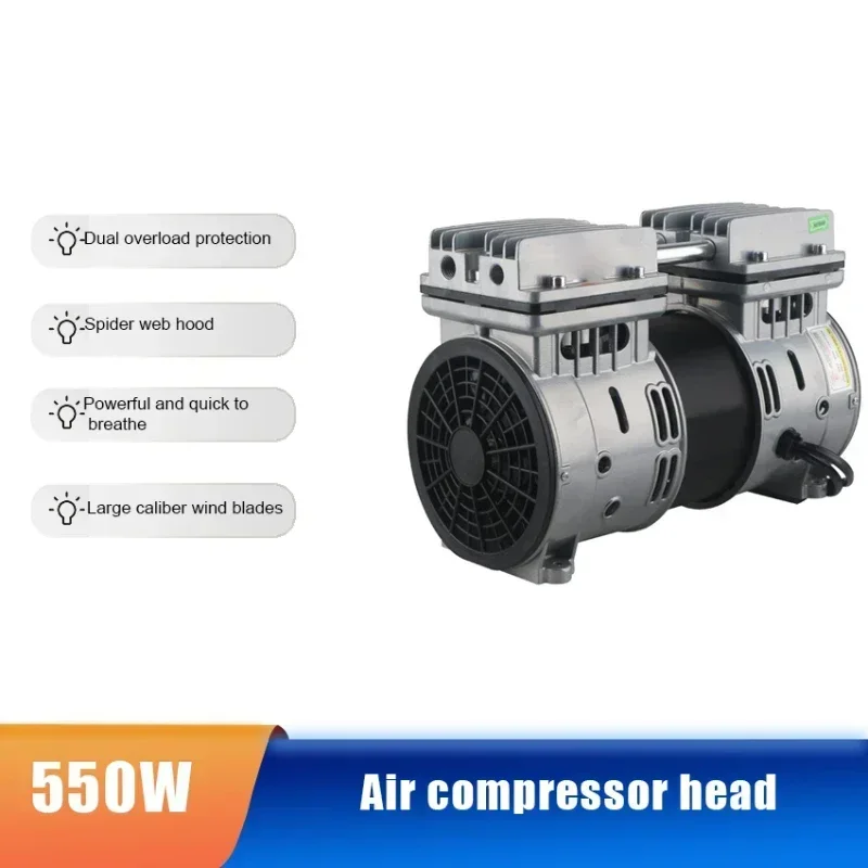 

Compressor Silent Painting Woodworking Dental Accessories Air Pump Motor 550W/1600Wcheap And Fine