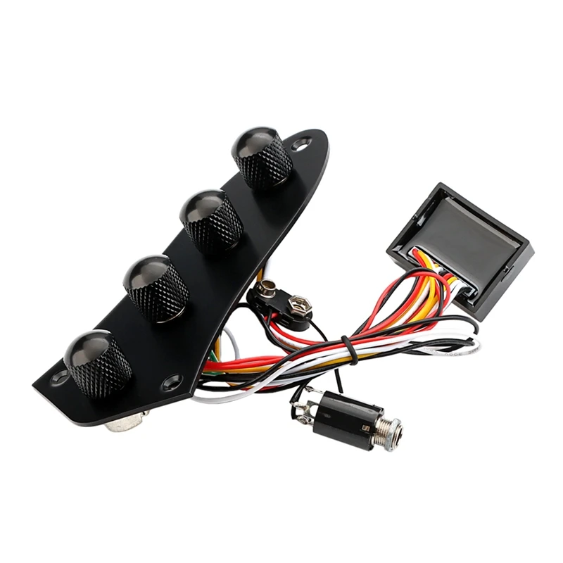 

A74K-Guitar Control Plate Pre Wired Supplies JB Circuit Control Board Wired Switch Control Plate Electric Instrument