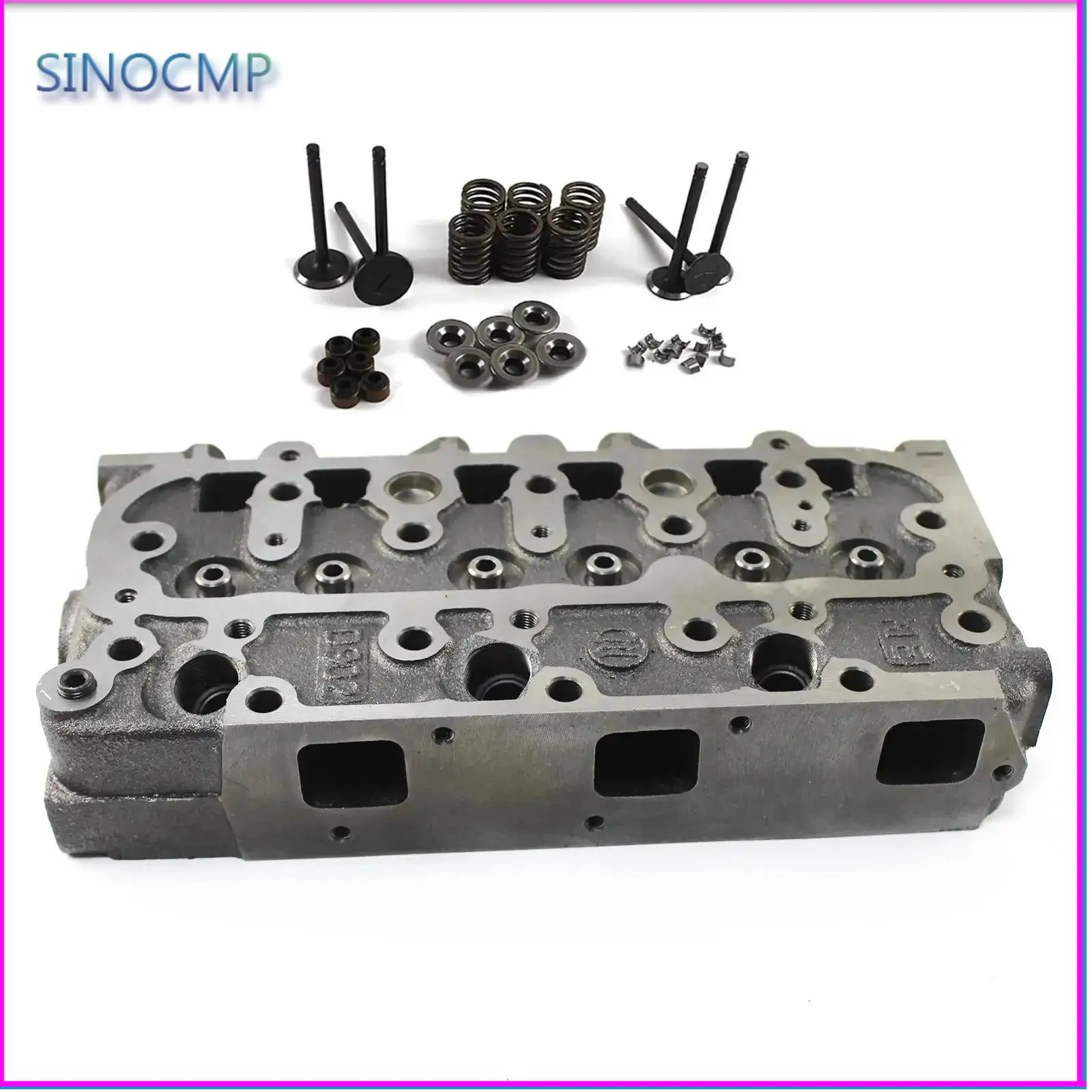 

D902 Complete Cylinder Head With Valves 1G962-03045 1G962-03046 For Kubota RTV900 BX24 Utility Vehicle Tractor KX41-3 Excavator