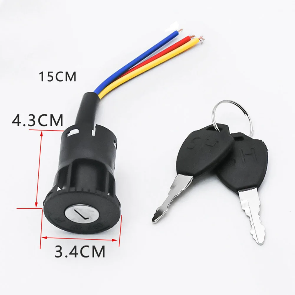 Keys Ignition Key E-Bike Lock E-Bike New Easy To Use High Quality Easy To Install Electric Bike Scooter Tricycle