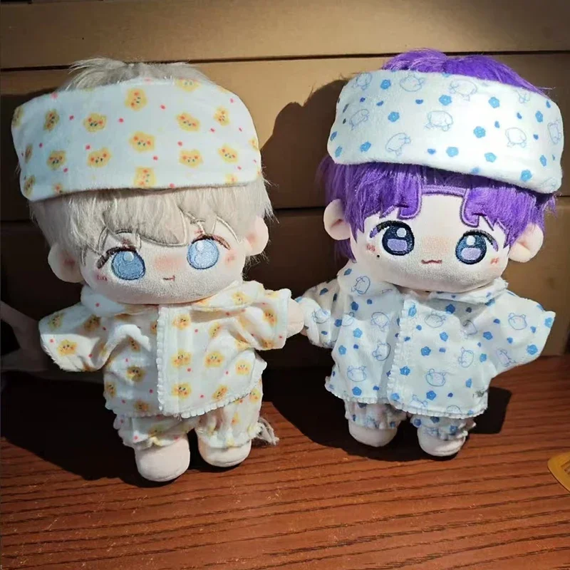 20cm Doll Clothes Cartoon Love and Deepspace Doll Accessories Doll Pajamas Suit Changing Dress Game Playing House Blouse Pants