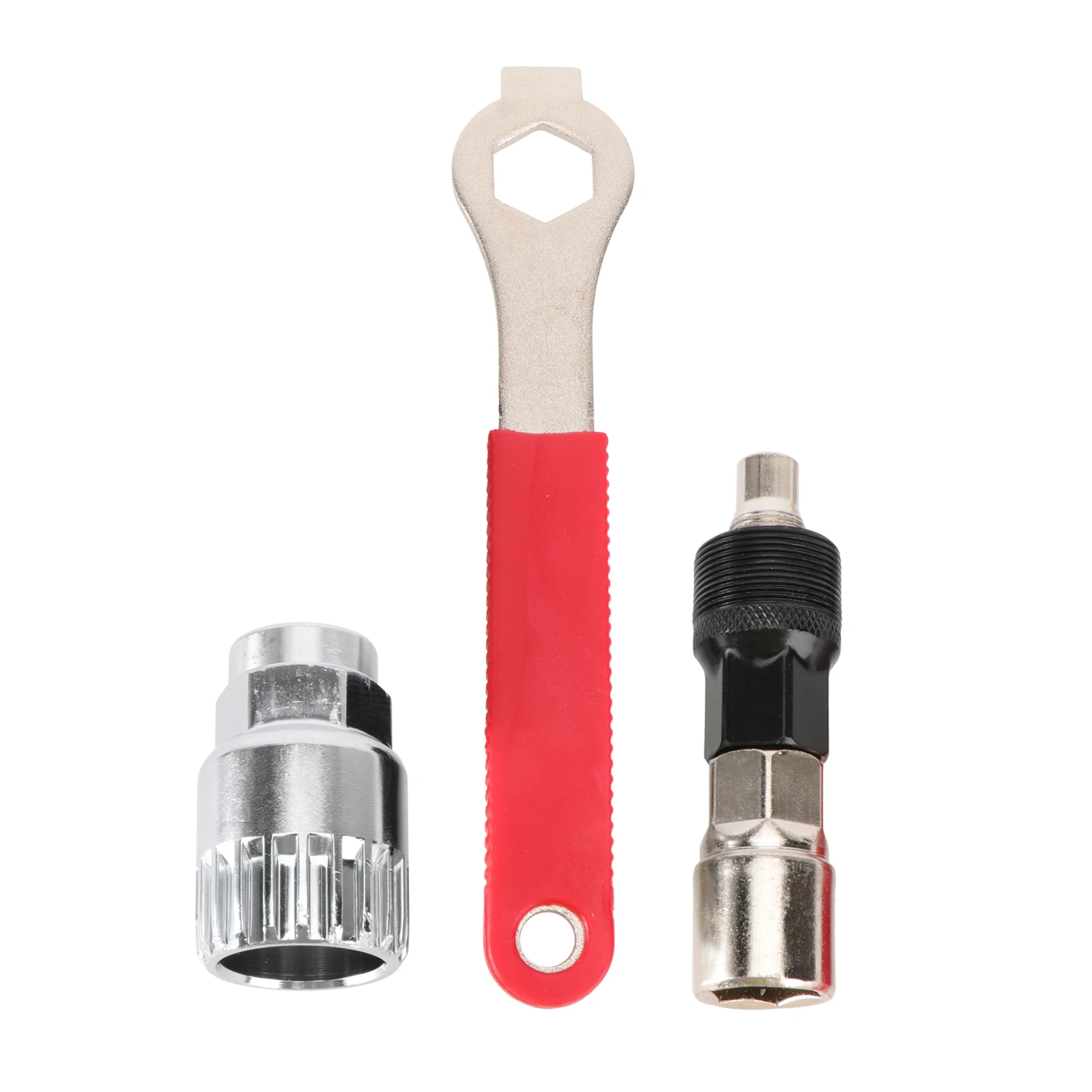 

Bike Crank Extractor Puller Bottom Bracket Remover Tool Spanner Set Repair Kit For Square Taper Chainset Suntour