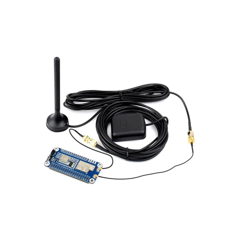 Imagem -05 - Lorawan Node Módulo Expansão Board Raspberry pi Antena cb Magnética Opções para Banda de Freqüência e Função Gnss Sx1262