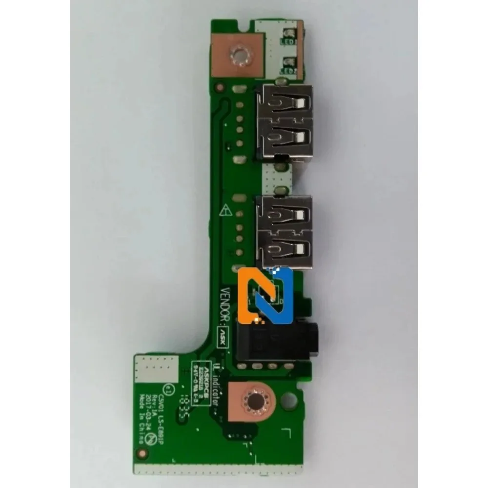 Laptop USB Audio Board For Acer Aspire 3 A315-53 A515-41 A515-51 A515-51G A615-51 USB Audio Panel LS-E891P