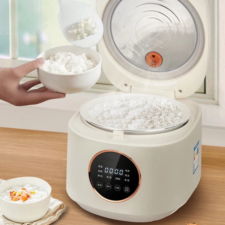 

Рисоварка с антипригарным покрытием, 5 л, автоматическая цифровая портативная рисоварка, умная мини-многофункциональная электрическая рисоварка