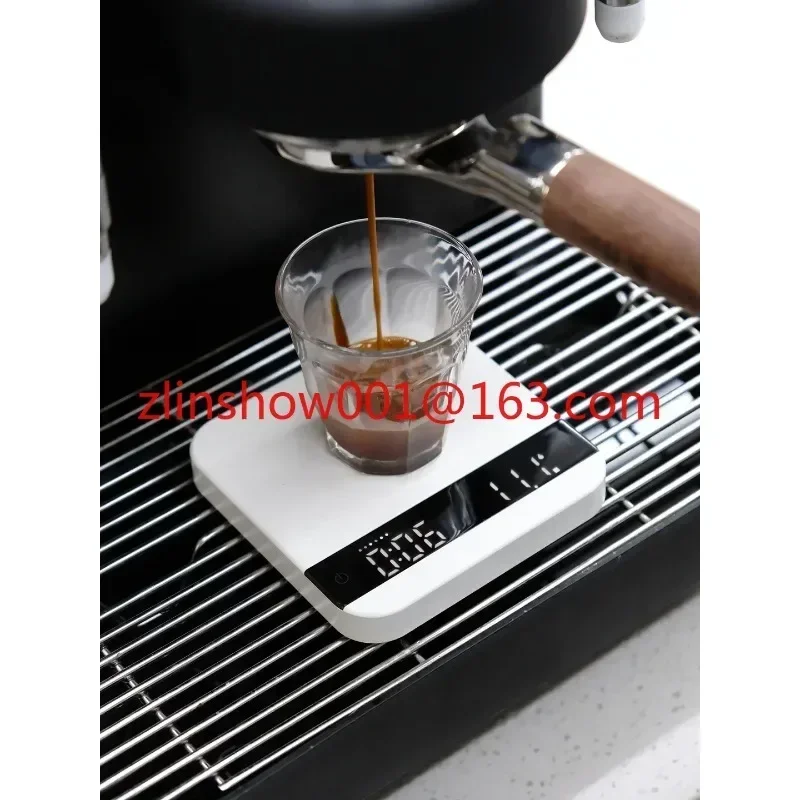 A called Lunar espresso electronic scale, hand flushing intelligent automatic timing coffee scale