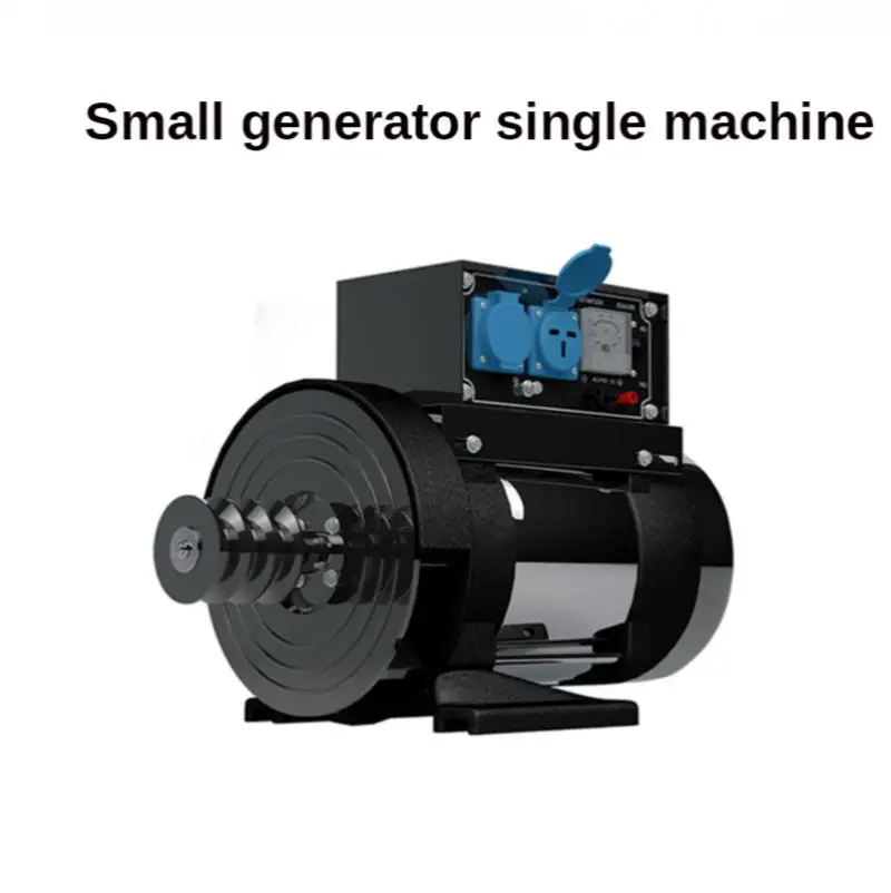 

10KW 220V High Power Small Generator10000W Generator Frequency 50HZ Diesel Generating Set Small Gasoline 220V Copper