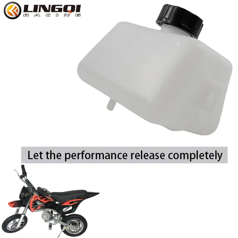 LESQUE 47cc 49cc Mini Moto Plastic Fuel Tank 1L Oil Storge Gasoilne Tanks For Gas Scooter ATV Quad Pocket Bike Motorcycle Parts