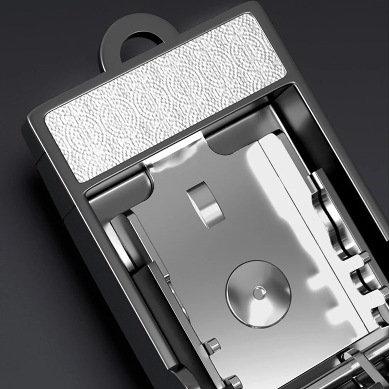 Nail Clippers Collapsible Portable Travel Fingernail Scissors Cutter Stainless Steel splash-proof nail clipper Manicure Tool