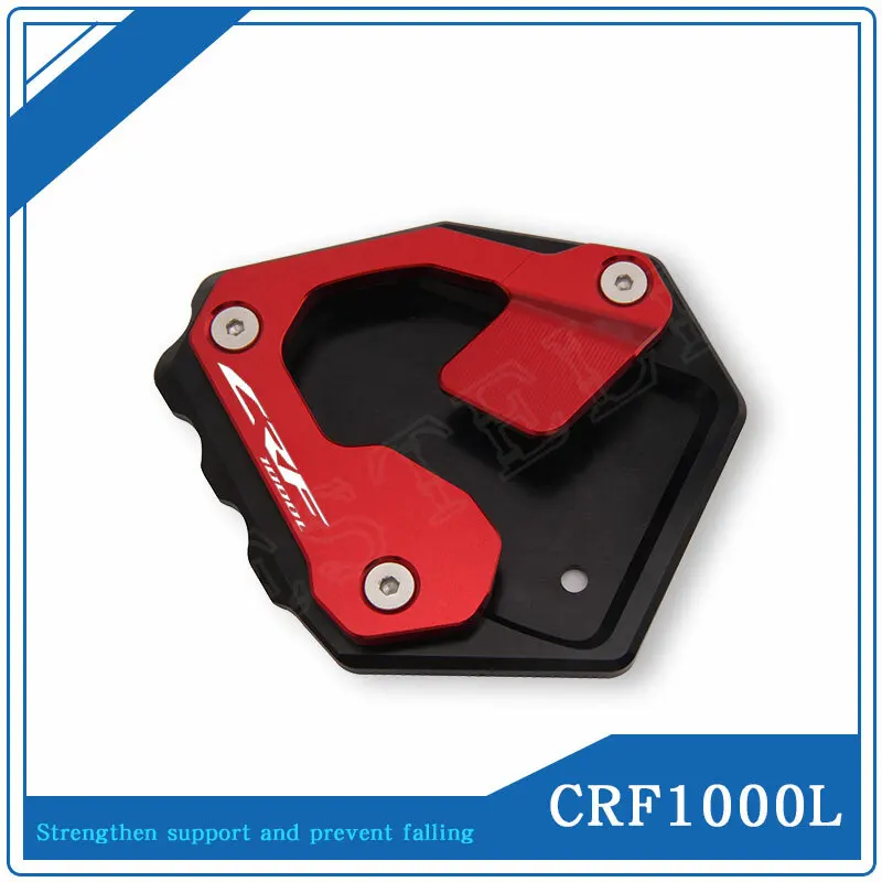 

For HONDA CRF1000L CRF 1000L 2016-2019 Africa Twin Side Kickstand Stand Extension Plate Motorcycle Kickstand Side Extender