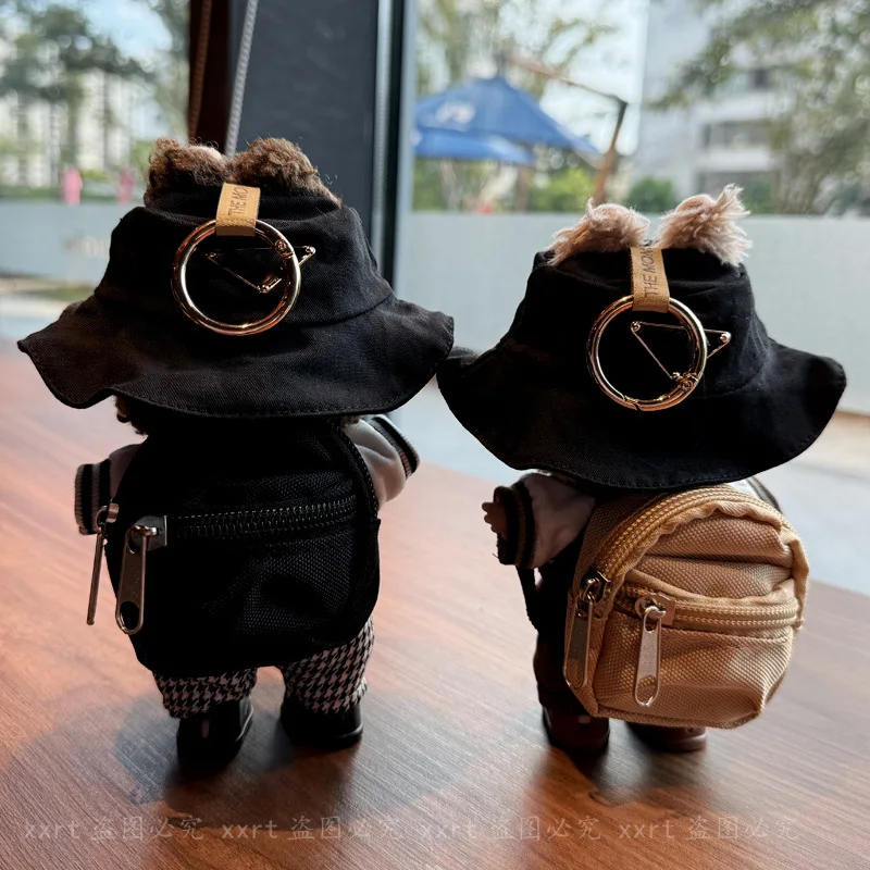 เหมาะสำหรับตุ๊กตาลาบูบูขนาด 17 ซม. เสื้อผ้าตุ๊กตา อุปกรณ์เสริมตุ๊กตา เสื้อโค้ทฤดูใบไม้ร่วงและฤดูหนาว ชุดลำลองสำหรับตุ๊กตา ของขวัญวันหยุด