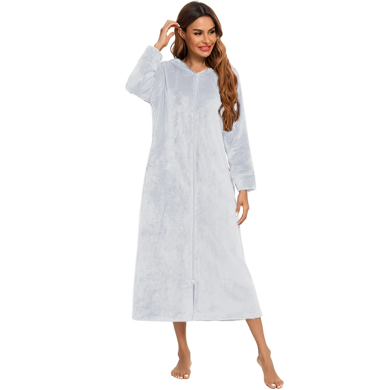 Men Winter Plus Size Long Coral Fleece Bathrobe Kimono Warm Flannel Bath Robe Men Cozy Robes Night Sleepwear Women Dressing Gown