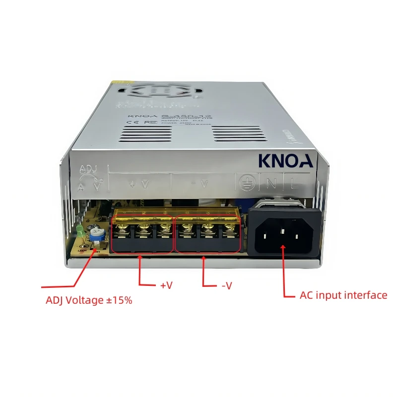 DC 12V 24V 36V 48V Power Supply Adapter Transformer 300W 350W 400W 450W Switching Converter LED Driver for LED Strip Light CCTV