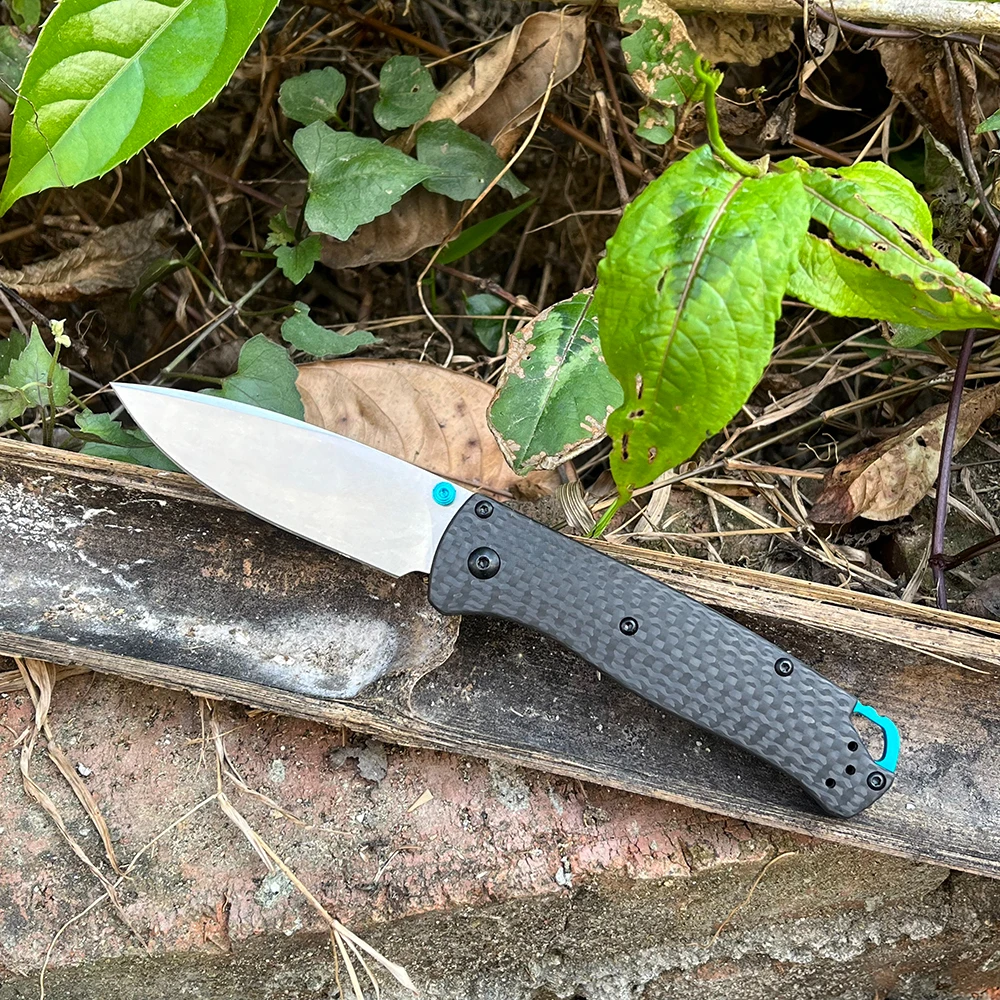 عالية الجودة BM 533 535 940 سكين جيب قابل للطي S35V شفرة فولاذية ألياف الكربون مقبض الصيد في الهواء الطلق التخييم EDC أداة هدية #1