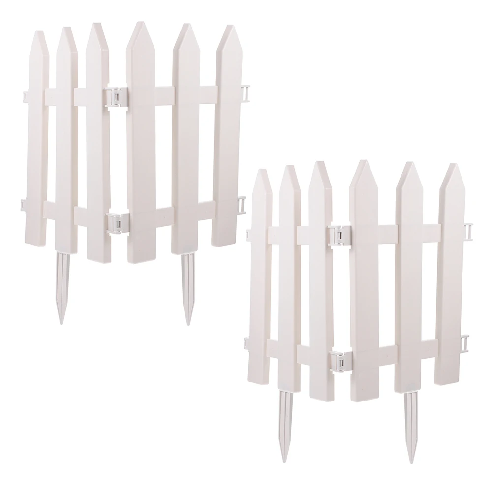 

4 Sets Christmas Garden Fence Decoration Border Animal Barrier for Gardens Plant