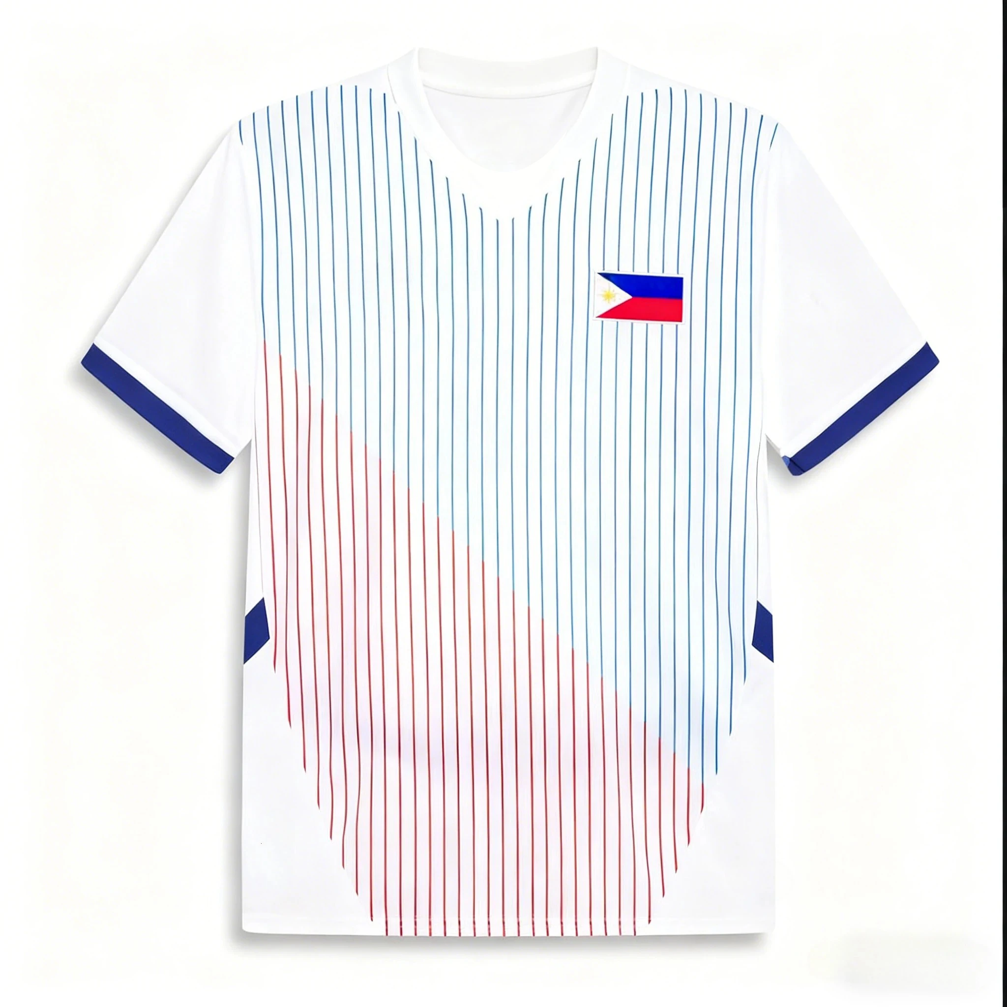 Philippinisches neues Kurzarm-T-Shirt 2026, atmungsaktives, schnell trocknendes Freizeitoberteil, Eltern-Kind-Outfit für Outdoor-Aktivitäten und Fußball – Detail 3