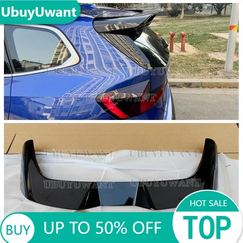 

For BMW new U10 U11 X1 IX1 2023+ Roof Spoiler ABS Plastic Unpainted Color Rear Spoiler Wing Trunk Lip Boot Cover Car Styling