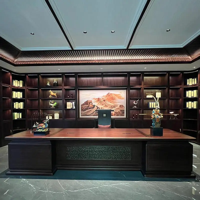 Brown Storage Executive Desk Drawers Designer Luxury Modern Office Desks Cheap Wood Large Silla De Escritorio Office Furniture