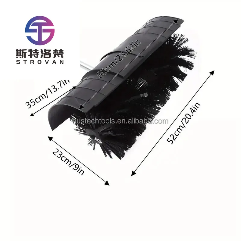 

STLF Hot Sale 4-Stroke Artificial Turf Sweeping Machine 400mm Cutting Width Portable Brush Lawn Tools Snow Removal Weeper