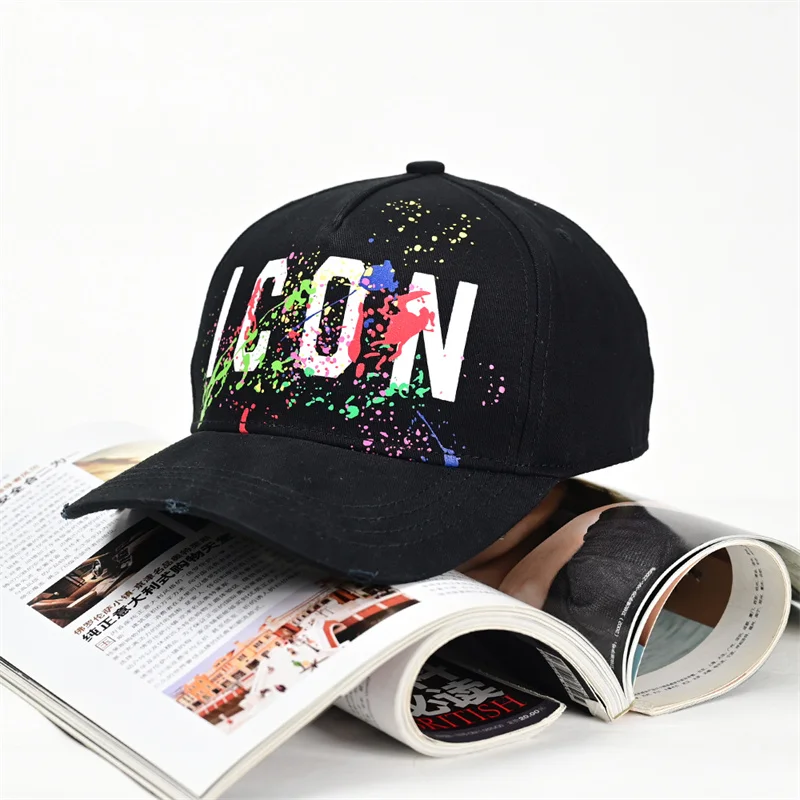 Original Design Brand Baseball Cap For Men Women Fashion Graffiti Adjustable Sports Hat Street Print Letter Men's Hip Hop Caps