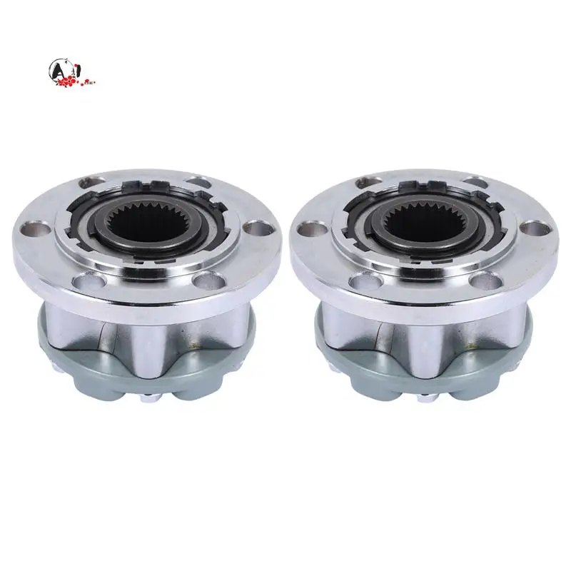 A10E-2Pcs 28 Teeth Car Front Wheel Clutch Locking Hub 4WD System Actuator For Mitsubishi For Pajero L200 4X4 L300 4X4 MB886389