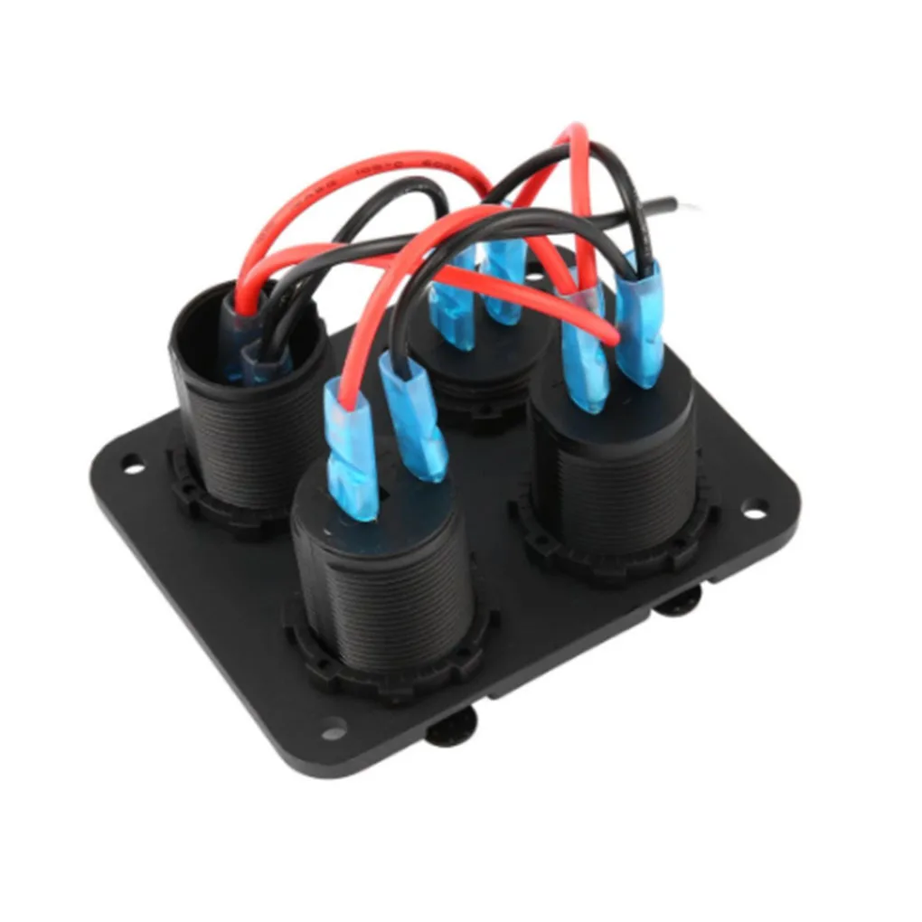Car Charger Detecting Batteries High Temperature Resistance Charging Voltage Meter Battery Chargers Passenger Cars